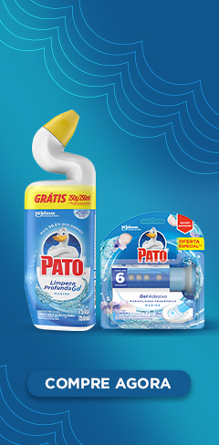 Produtos de limpeza pato