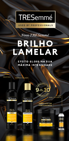 Conheça a linha Tresemmé Brilho Lamelar para cabelos radiantes. Ofertas no Savegnago.