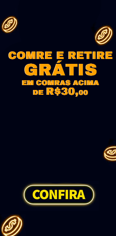 Compre e retire grátis acima de R$30,00 🛒💨