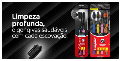 Escovas dentais Colgate