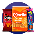 Biscoitos e Snacks