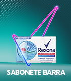 Sabonete em barra Rexona