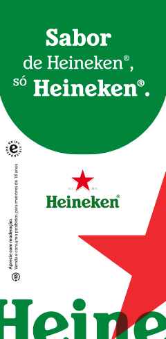 Sabor de Heineken,só Heineken,